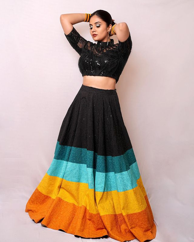 Staggering Clicks Of Stunning Sreemukhi